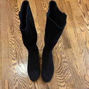 La CANADIENNE Waterproof Black Suede Boots